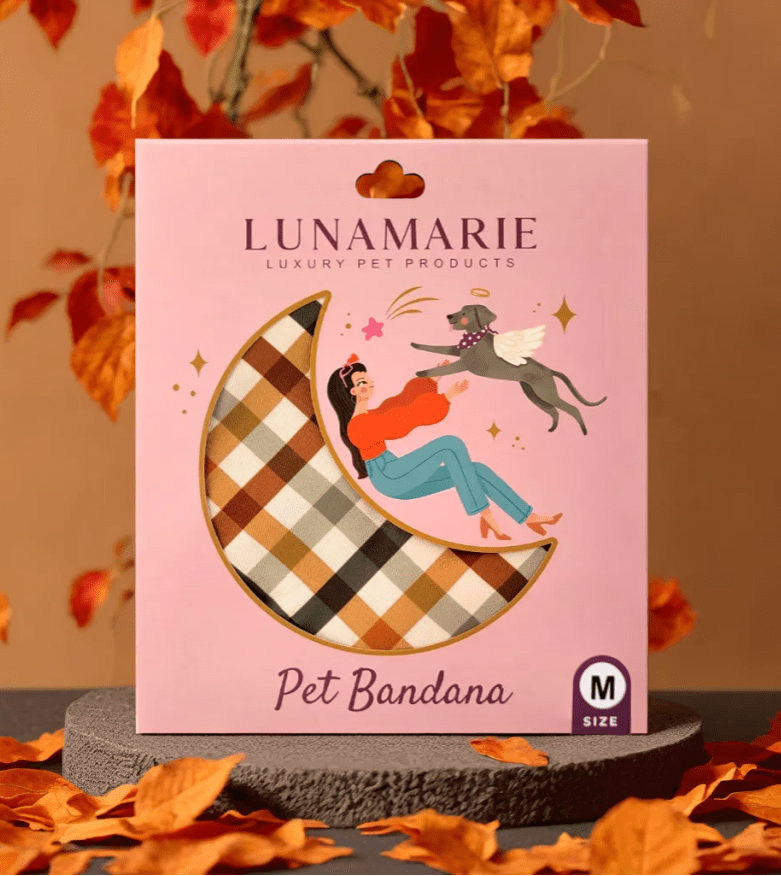 Autumn Leaves Dog Bandana – Limited Edition