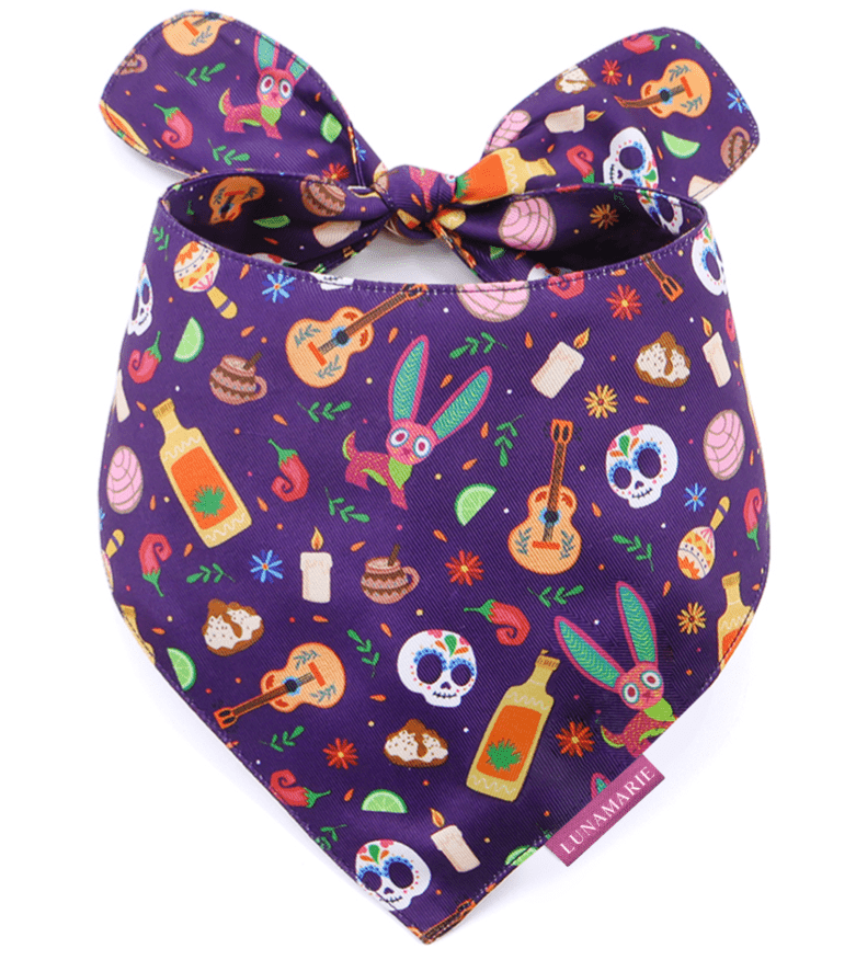 Día de los Muertos Dog Bandana – Limited Edition